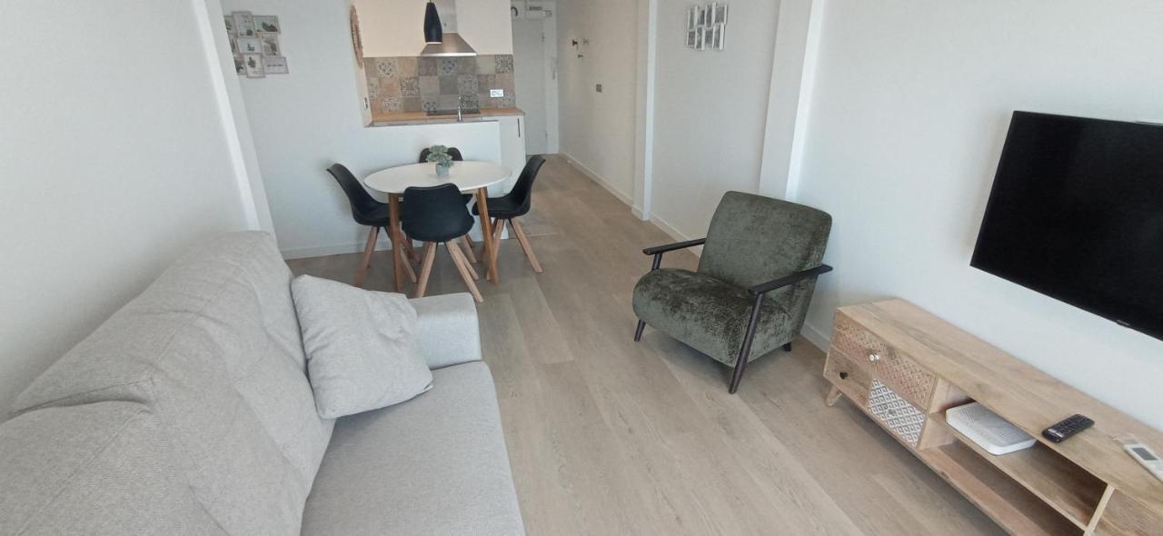 Apartamento L'Espigo De Saoret Primera Linea Playa Centro Soleado Y Recien Renovado La Vila Joiosa Extérieur photo