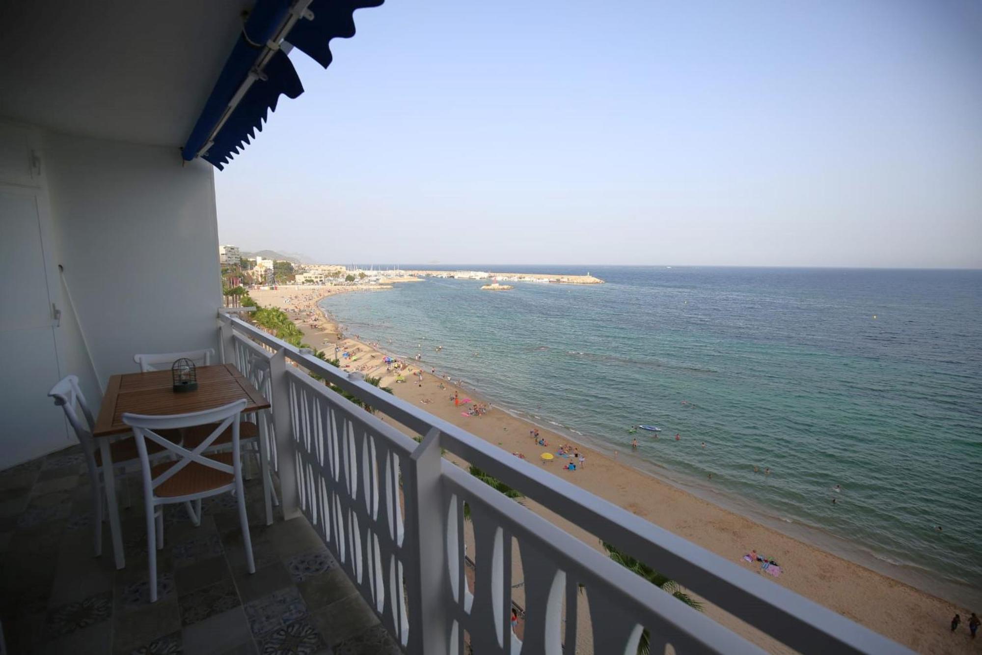 Apartamento L'Espigo De Saoret Primera Linea Playa Centro Soleado Y Recien Renovado La Vila Joiosa Extérieur photo